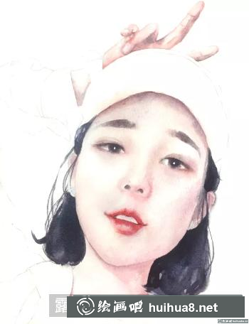 水彩畫人物