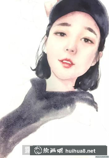 水彩畫人物