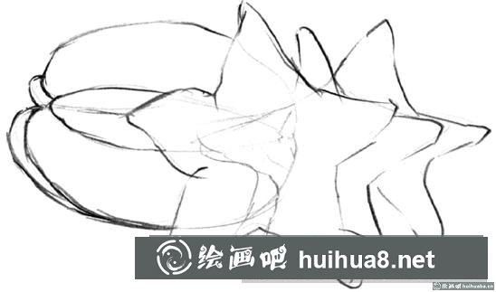 速寫畫楊桃