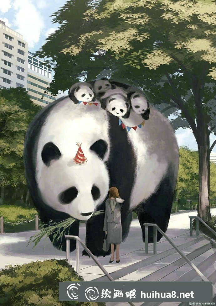動物主題插畫作品