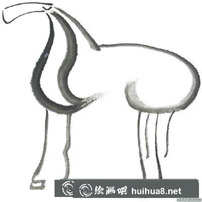 國畫馬怎么畫