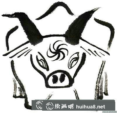 國畫牛怎么畫