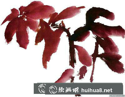 國(guó)畫(huà)雁來(lái)紅怎么畫(huà)