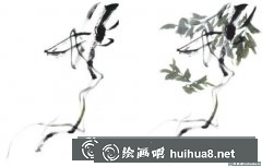 國畫紫藤花技法解析