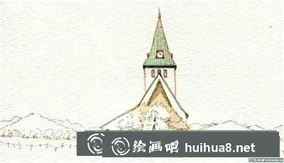 風(fēng)景水彩畫