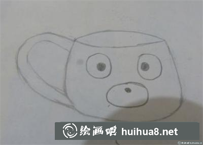 小熊馬克杯怎么畫