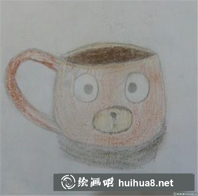 小熊馬克杯怎么畫
