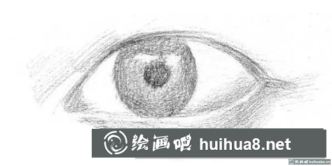 素描畫眼睛