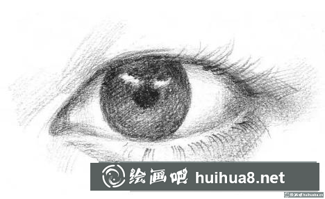 素描畫眼睛