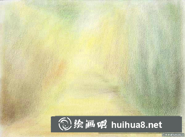 林蔭小路插畫