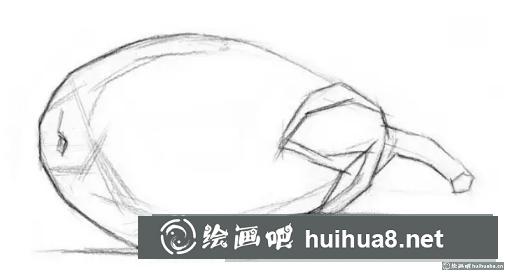 素描畫茄子