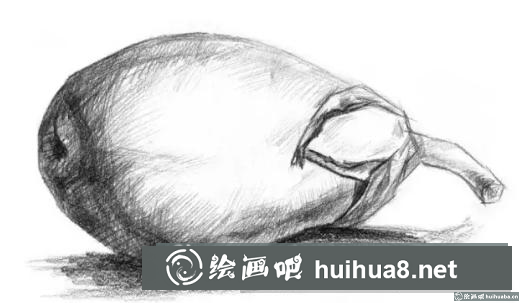素描畫茄子