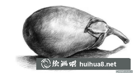 素描畫茄子