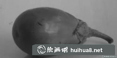 素描靜物教程圓茄子畫(huà)法