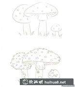 蘑菇屋插畫繪制教程