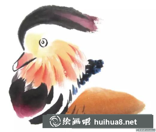 國畫鴛鴦