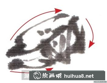 國畫水仙花