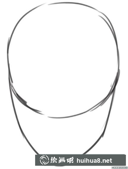 漫畫男生頭部