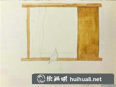 窗邊童話(huà)水彩畫(huà)繪制技巧
