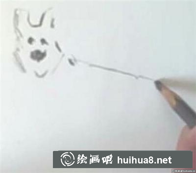 素描教程：怎么畫狗