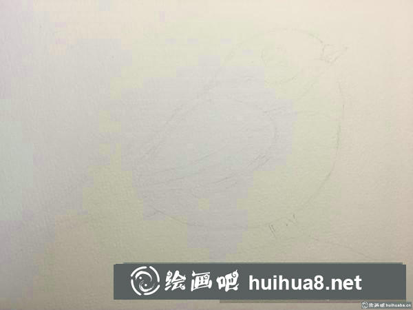 小兔子水彩畫