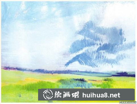 水粉畫(huà)樹(shù)