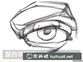 素描眼睛的畫法