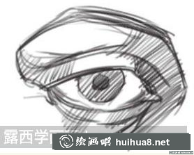 素描眼睛的畫法