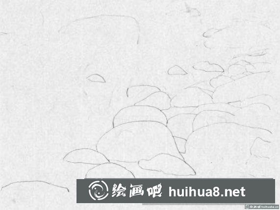 鋼筆畫江邊