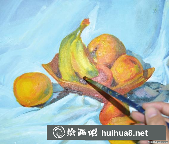 丙烯畫(huà)水果組合 丙烯畫(huà)水果組合