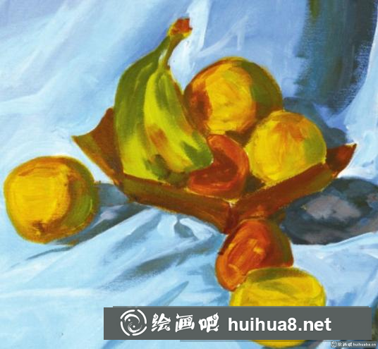 丙烯畫(huà)水果組合 丙烯畫(huà)水果組合