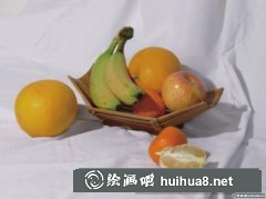 丙烯畫(huà)水果組合步驟教學(xué)