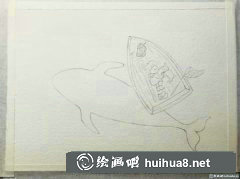 教繪鯨魚插畫技巧