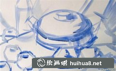 水粉畫教程：瓷器水果水瓶靜物寫生