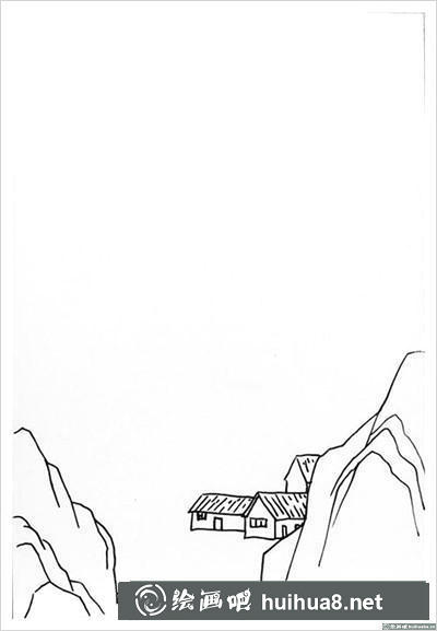 風(fēng)景鋼筆畫