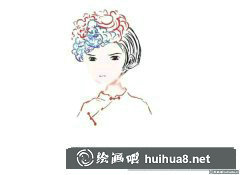 Q版河神小神婆插畫教學