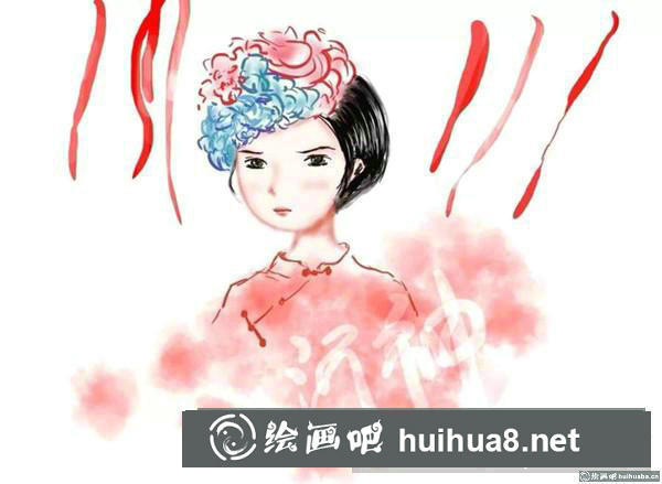 Q版《河神》小神婆插畫(huà)