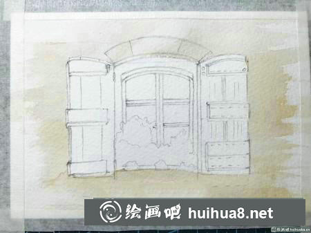 水彩畫(huà)教程