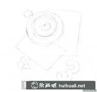 素描教程懷表繪制方法