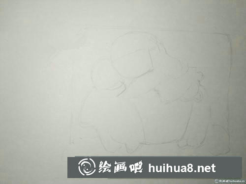 童心彩鉛畫