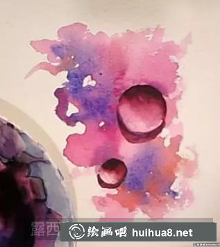 水彩畫(huà)水珠