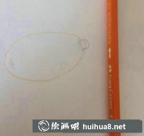 枇杷果彩鉛畫