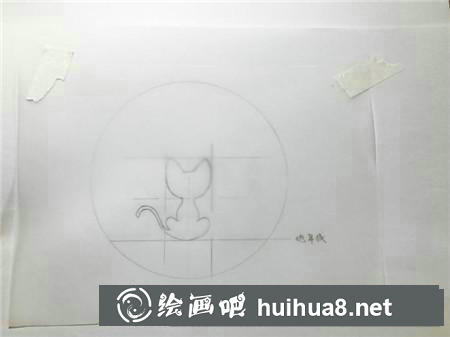 貓咪插畫教程