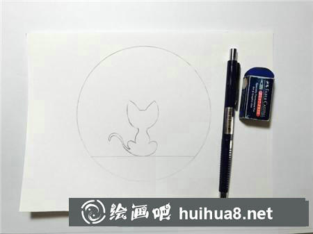 貓咪插畫教程