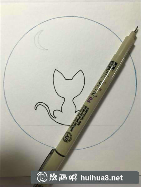 貓咪插畫教程