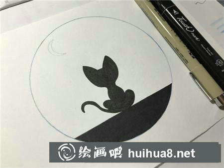 貓咪插畫教程