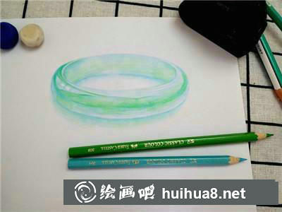 玉鐲彩鉛