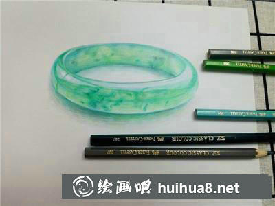 玉鐲彩鉛