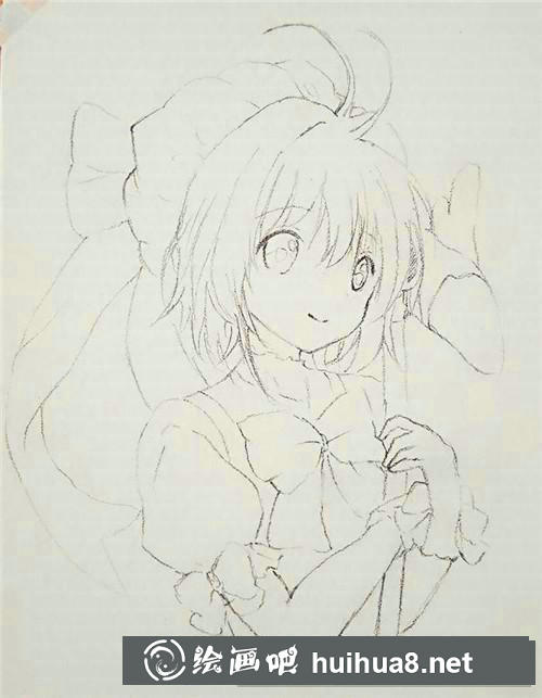 魔卡少女櫻水彩畫