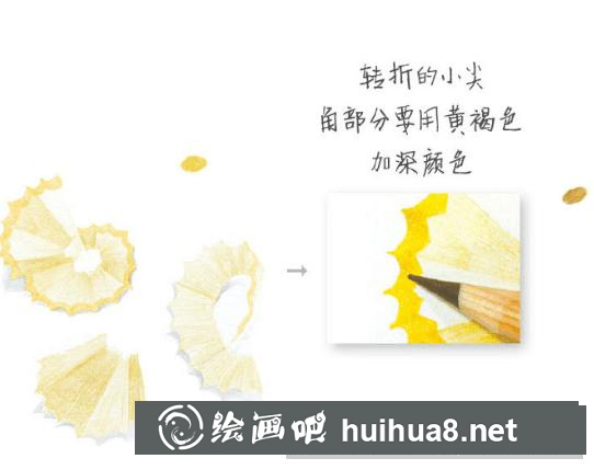 鉛筆屑彩鉛畫